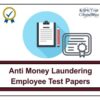 AML Employee Test Papers