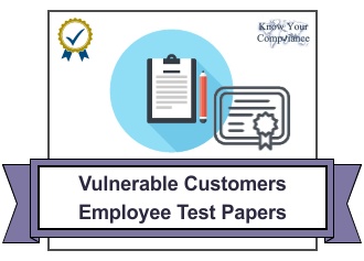 Vulnerable Customers Employee Test Papers