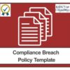 Compliance Breach Policy Template