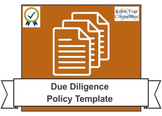 Due Diligence Policy Template