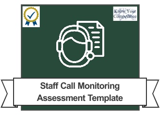 Staff Call Monitoring Template