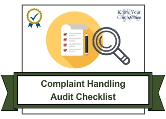 Complaint Handling Checklist Gap Assessment Tool