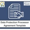 Processor Agreement Template
