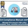 FCA Compliance Manual GDPR