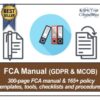 FCA Compliance Manual MCOB and GDPR