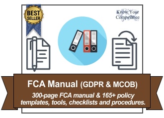 FCA Compliance Manual MCOB and GDPR