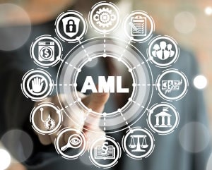 AML cycle of controls and threats