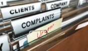 Client and complaints office folder