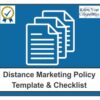 Distance Marketing Policy Template