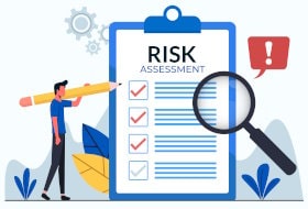 Checklist for assessing risks