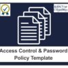 Access Control & Password Policy Template