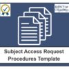 Subject Access Request SAR Procedures