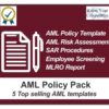 AML Policy Pack