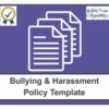 Bullying & Harassment Policy Template