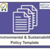 Environmental Policy Template