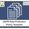GDPR Data Protection Policy Template