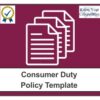 Consumer Duty Policy Template