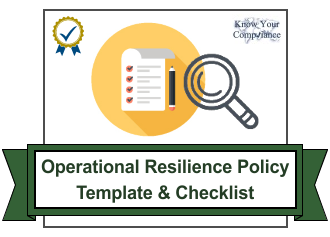 Operational Resilience Policy Template