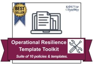 Operational Resilience Template Toolkit | Know Your Compliance