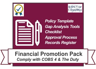 Financial Promotion Policy Template