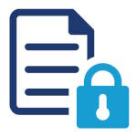 Secure document icon