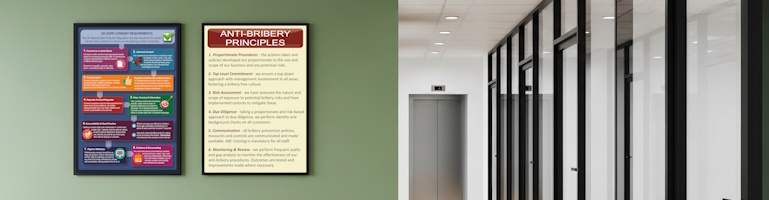 Digital Compliance Posters for the Office