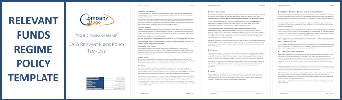 Relevant funds policy template banner